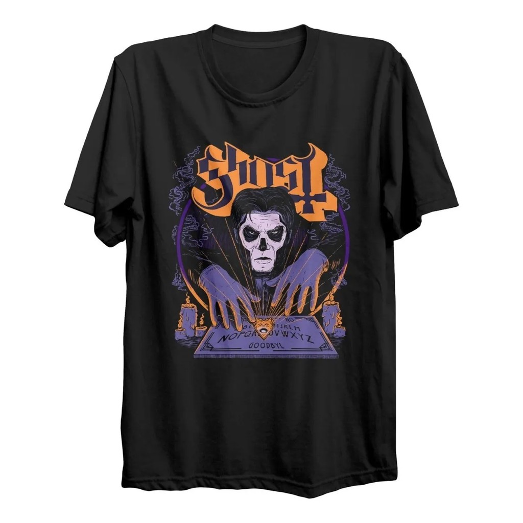 Camisetas Masculinas Ghost Camisa Sueca De Banda De Heavy Metal
