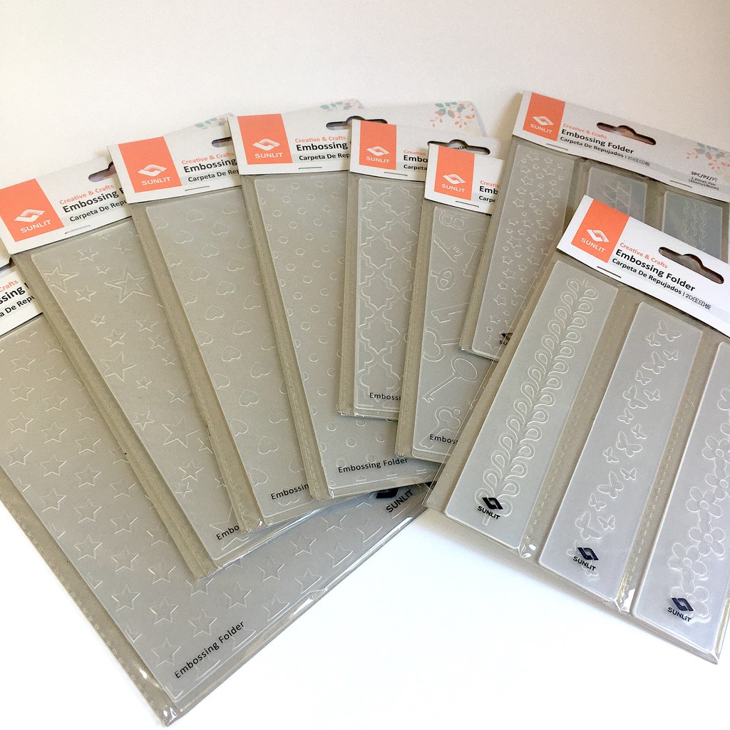 Placa para relevo Sunlit - Placa de emboss - Scrapbook, Artesanato ...