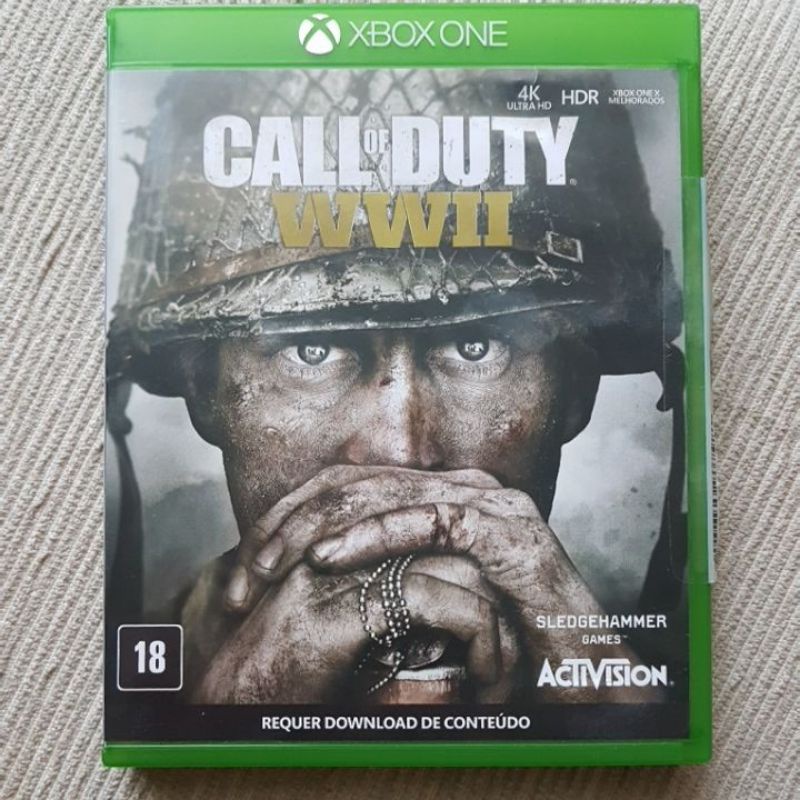 Call of duty ww2 xbox midia fisica