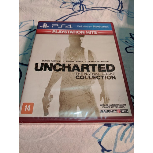 Jogo Ps4 Uncharted Collection Playstation 4 Mídia Fisica
