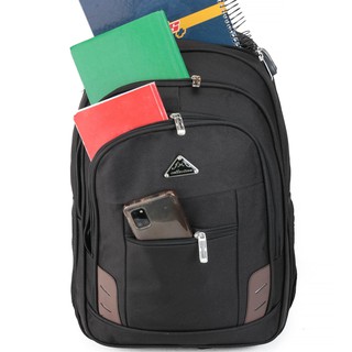 Mochila Preta Notebook Feminina Grande para Faculdade