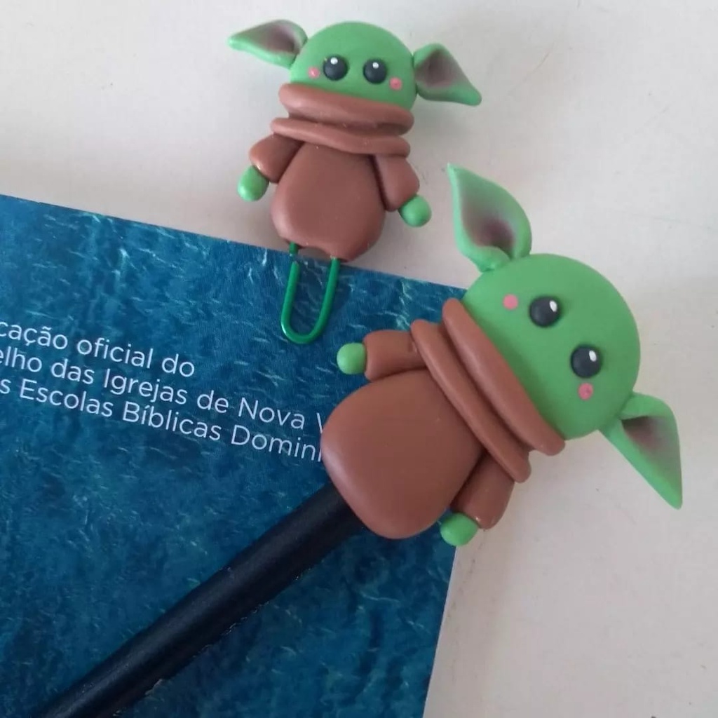 Clips e Ponteira Personalizados baby Yoda Shopee Brasil