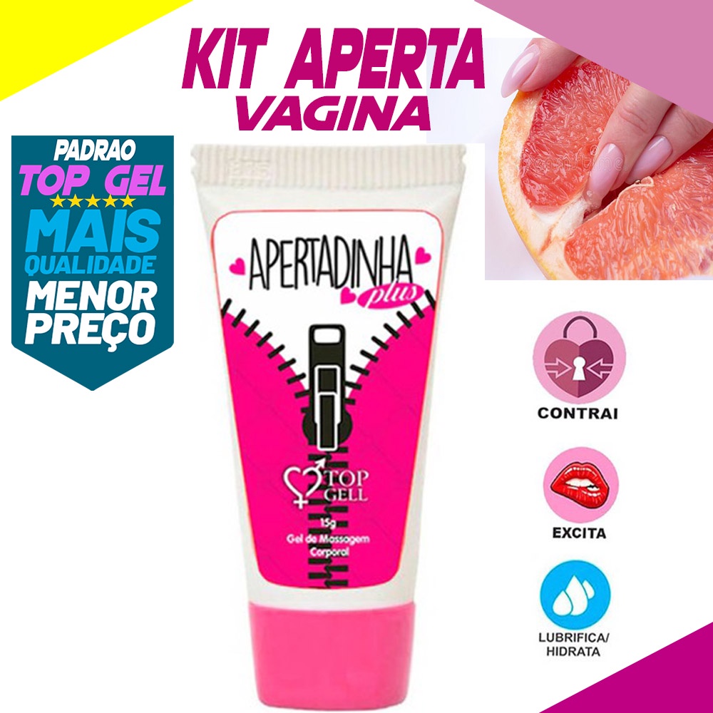 Apertadinha Sex Shop Lubrificante Sexual Feminino íntimo Produtos Eróticos 15ml Sexy Shop Sempre 7896