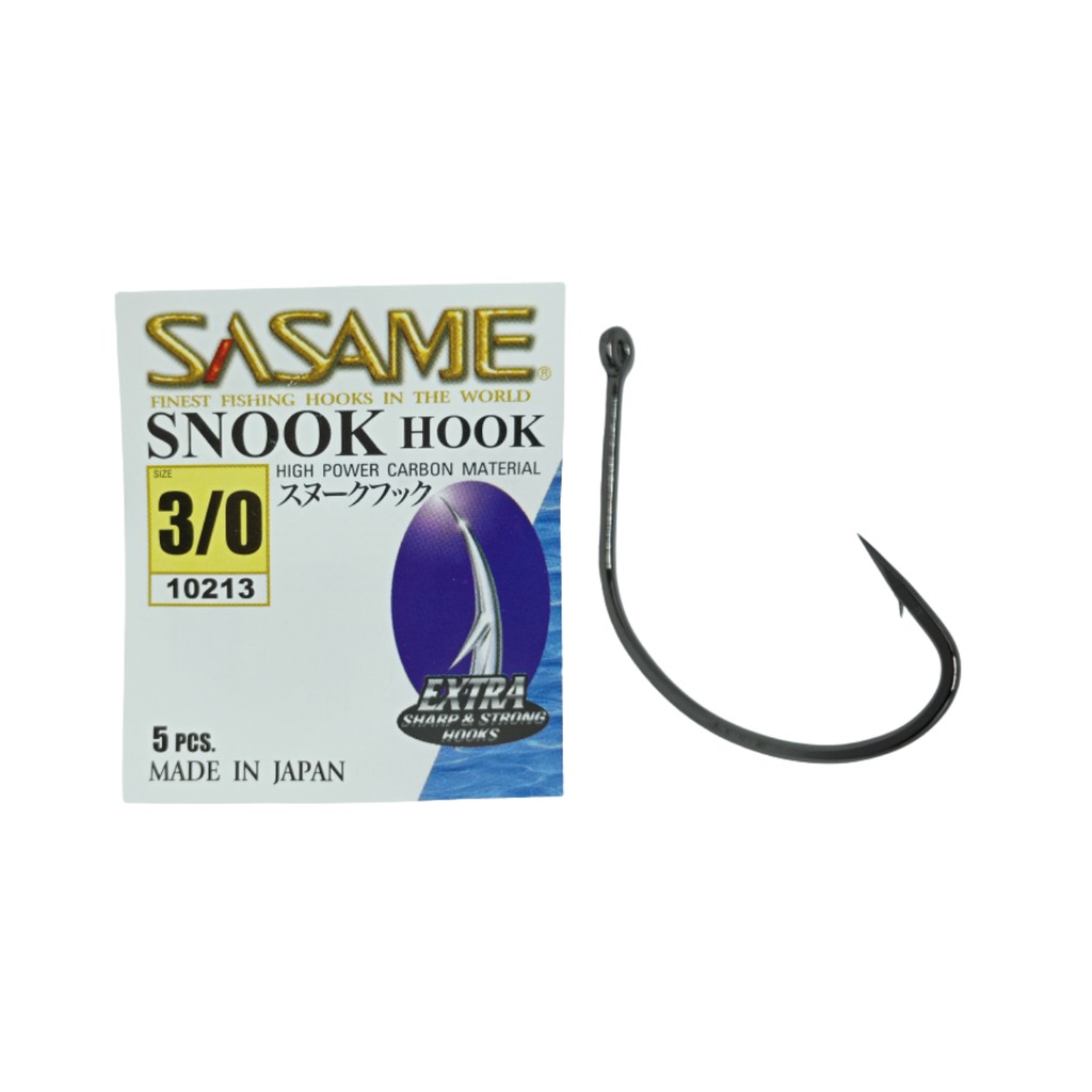 Anzol Japonês Sasame Snook Hook 3/0 Robalo-anteninha