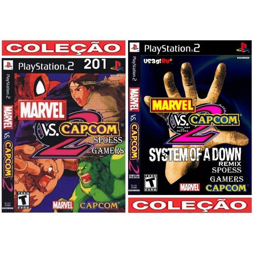 Marvel Vs Capcom 2 Soad Mix + New Age Of Heroes Ps2 Patch | Shopee Brasil