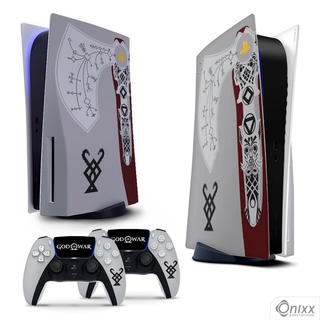 Skin Ps5 God Of War Ragnarok Adesivo Versão Disco ou Digital