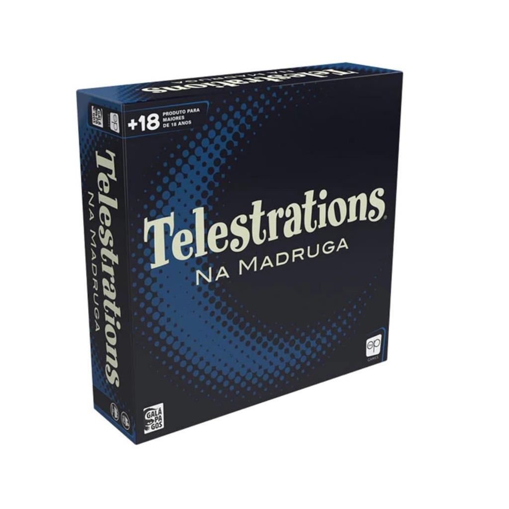 Telestrations: Na Madruga - Jogo De Tabuleiro - Galapagos - Lacrado ...