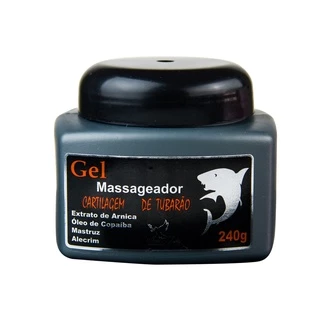 Gel Massageador Cartilagem de Tubarão 240g - San Jully em Oferta na Shopee