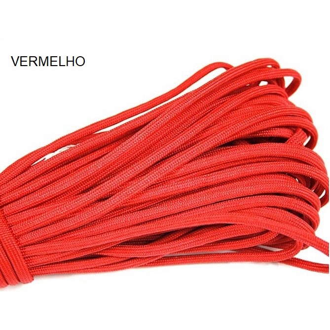 Corda Paracord 550 &ndash; 4mm, 7 Trecce, Per Campeggio E Sopravvivenza &ndash; Cordino Per Bracciali, UK
