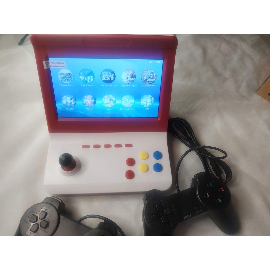 G7 Macaron Mini Jogos Eletrônicos 3.5-Polegada Tela Grande 666 Jogo Para Dois  Jogadores Jogo De Vídeo Ultra-fino Portátil Mini Boy Jogo De Luta -  AliExpress