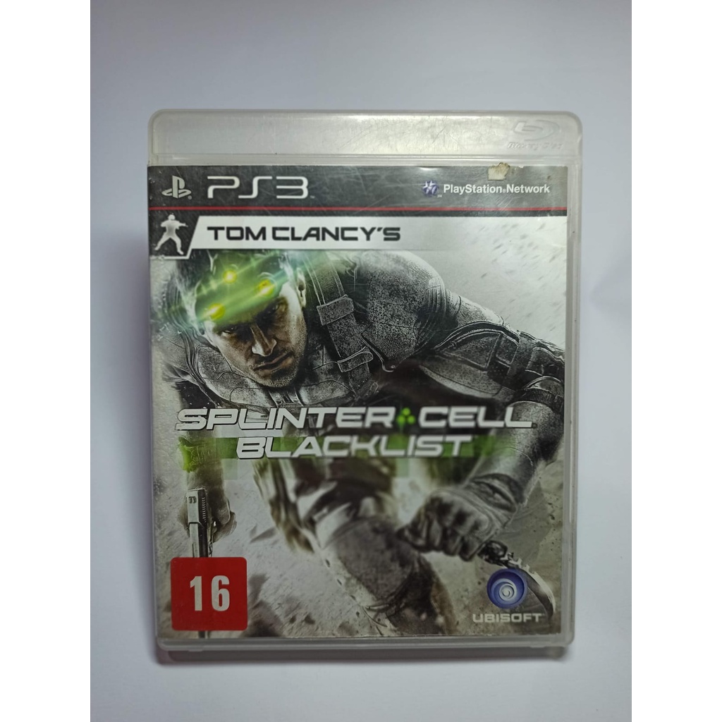 Jogo De Tiro Splinter Cell Blacklist Xbox 360 Midia Fisca Original