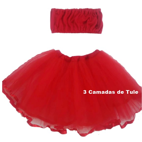 Saia de tule store para festa infantil