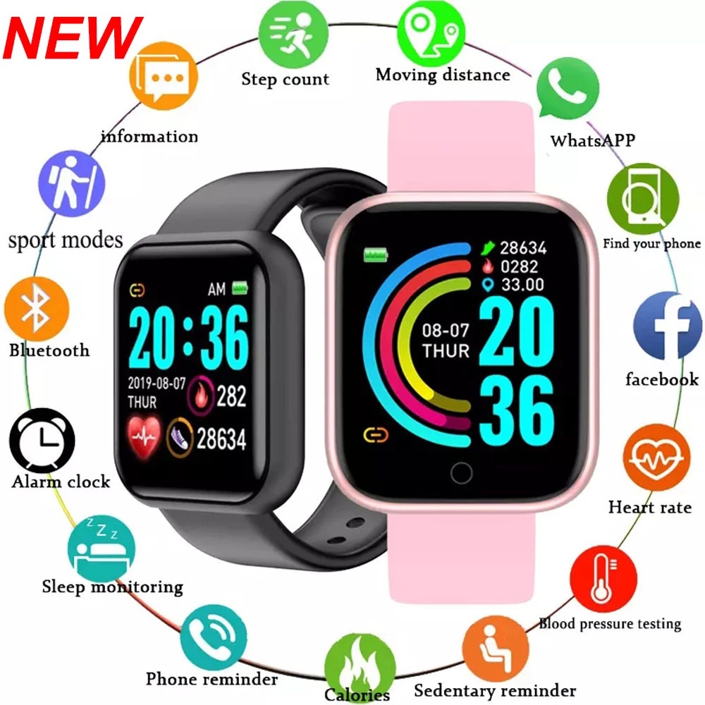 Relógio inteligente masculino relogio masculino relógio de pulso feminino  monitor fitness para huawei xiaomi iphone