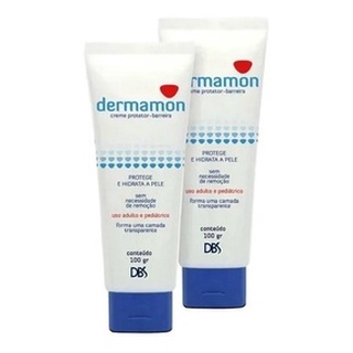 Kit 2 Barreira Dermamon Protetor Da Pele 100g