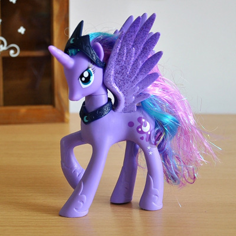 Princesa Celestia Luna Cadance Action Figures My Little Pony Fluttershy ...