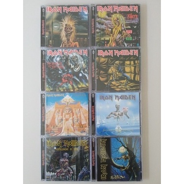 Kit 8 Cds Iron Maiden - Original Lacrado | Shopee Brasil