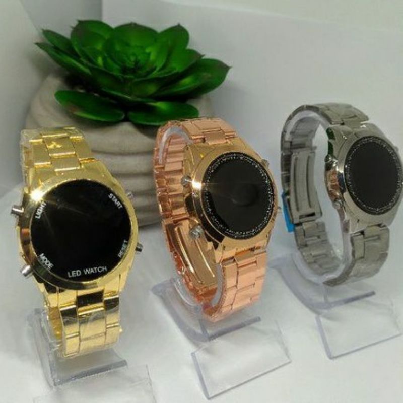 relogio adidas led watch