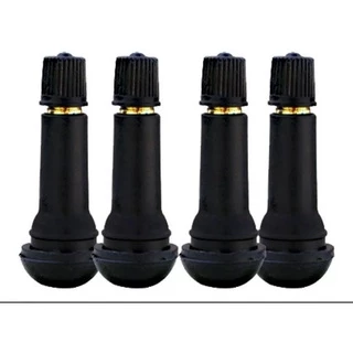 Kit 4 Bico De Pneu Sem Câmera Tr414 De Válvula De Ar