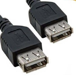 Kenux Cabo Usb 2.0 Femea Femea Emenda Extensor 1.5 Metros LE-8031