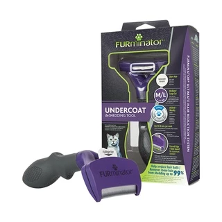 Rasqueadeira FURminator Para Gatos M/G Pelo Curto