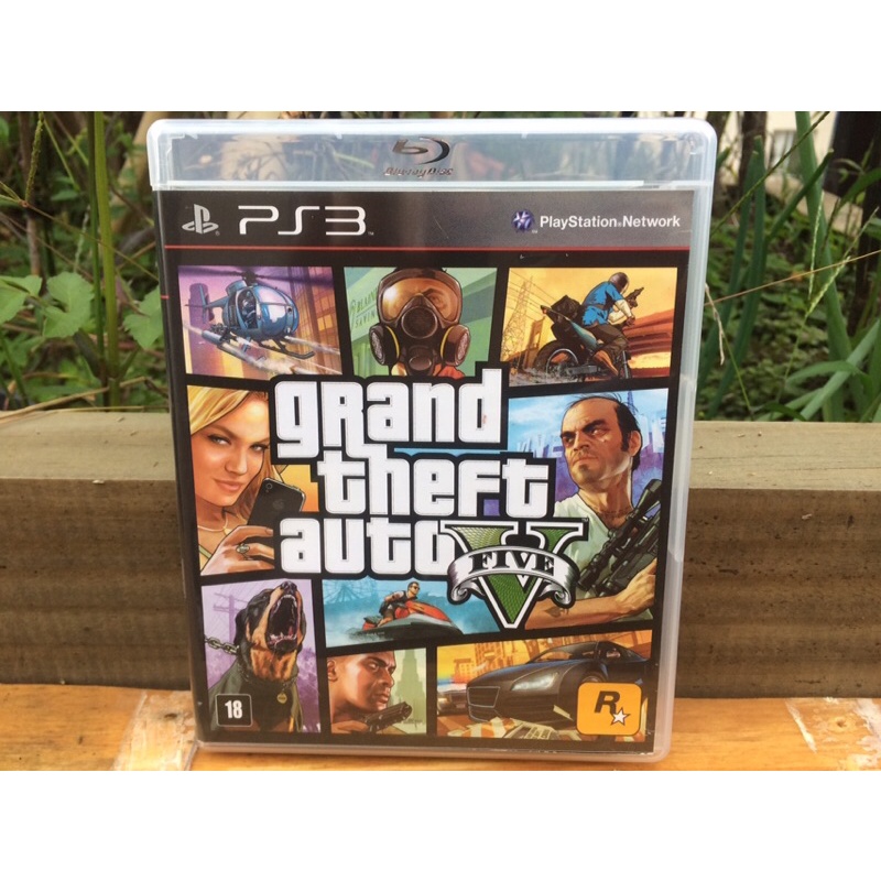 Grand Theft Auto/ GTA V - Ps3 (Completo com mapa e manual - GTA 5