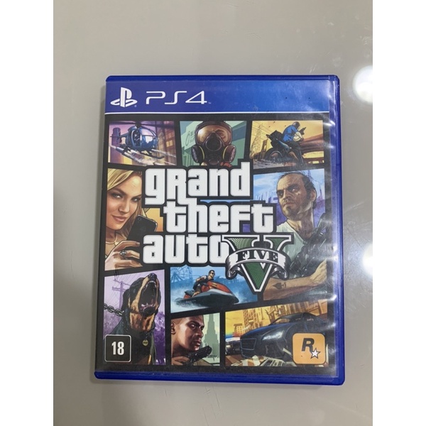 Jogo GTA V - Ps4 Mídia Física