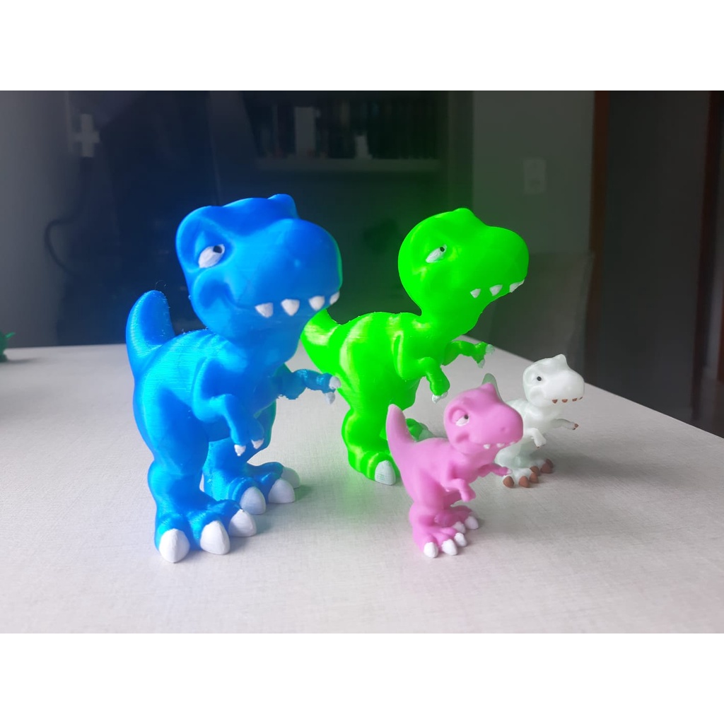 Tiranossauro Rex Dinossauro - Impressão 3d - T-rex Decoração