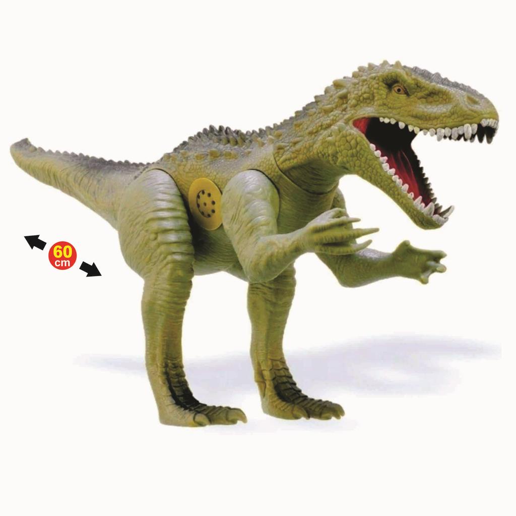 Mattel Jurassic World T-Rex Dinossauro Articulado Super Colossal 60cm