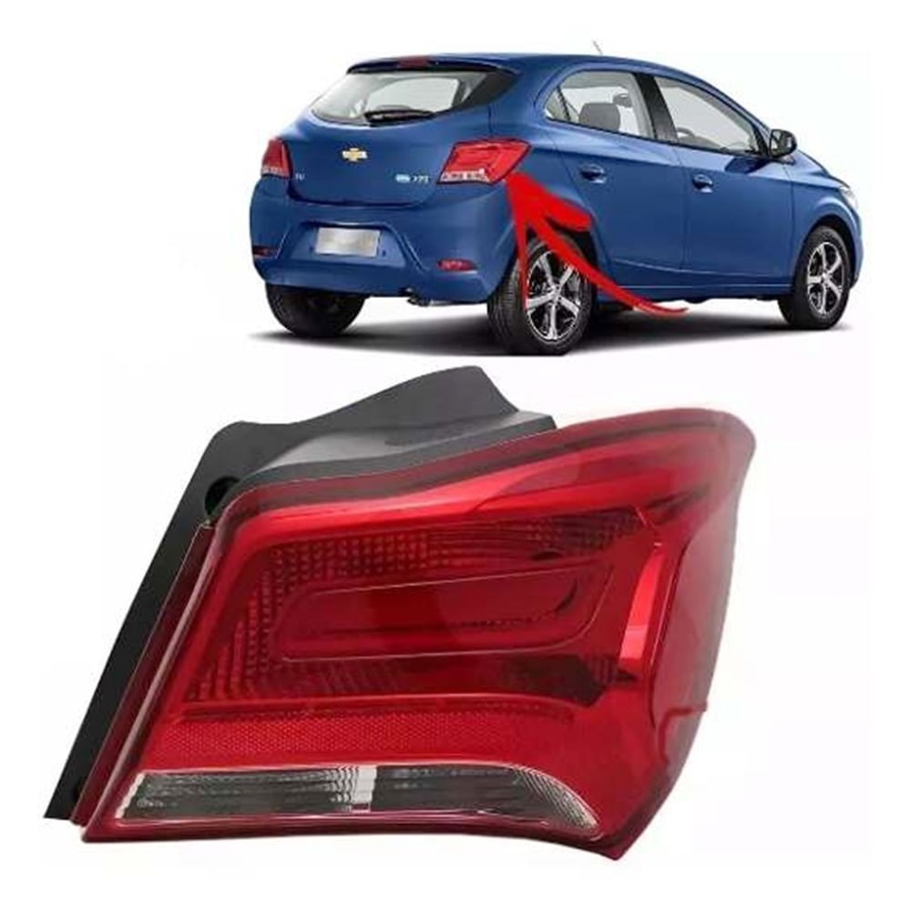 Lanterna Traseira Gm Onix 2017 2018 2019 Lt Ltz Direito Passageiro ...