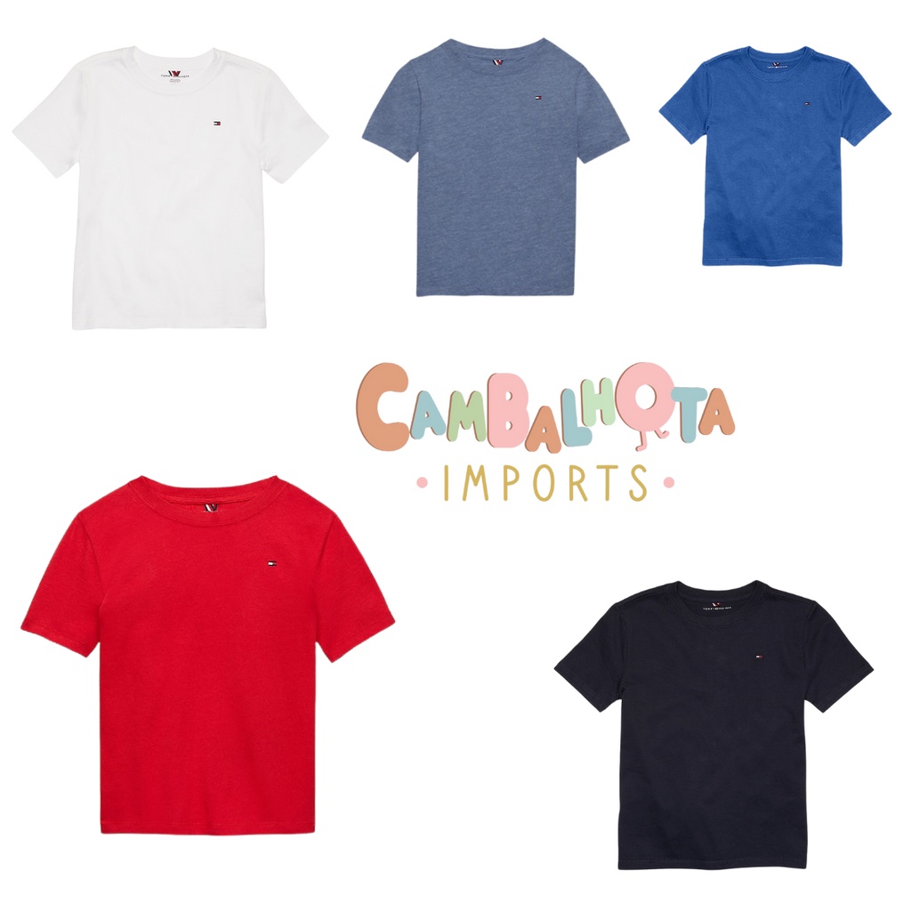 Camisa Polo Listrada Infantil - Tommy Hilfiger - Bringport Roupas e  Acessórios Importados