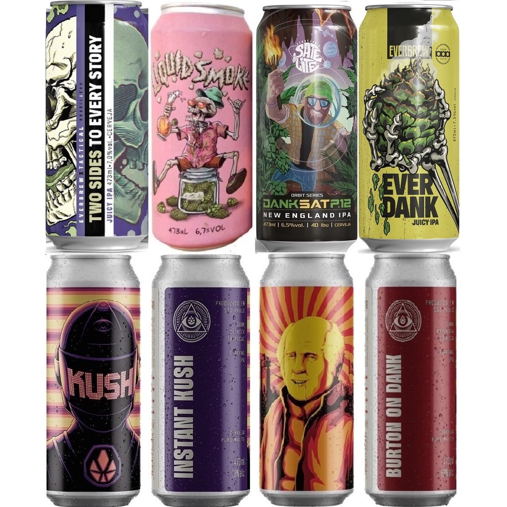 Cervejas Diversas - Kit Terpenadas como Cannabis