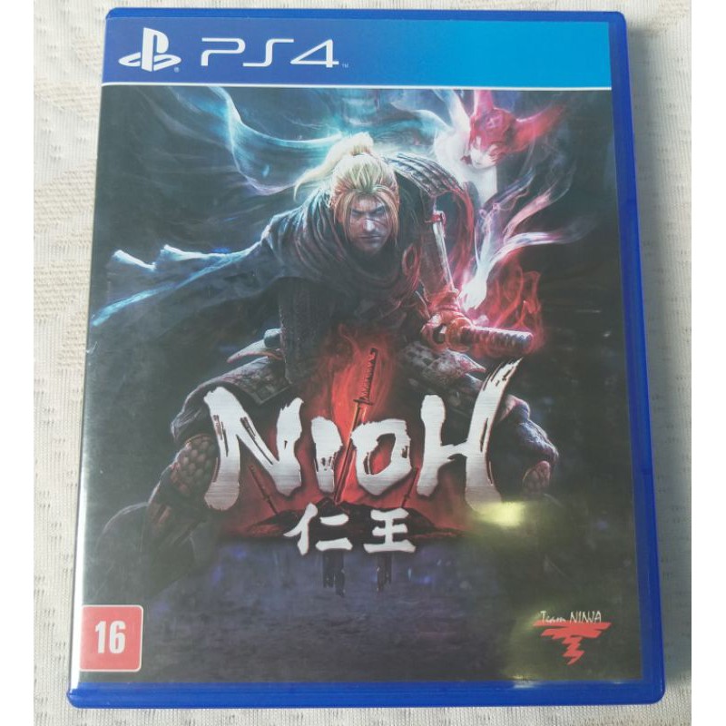 Jogo Nioh Ps4 Mídia Física