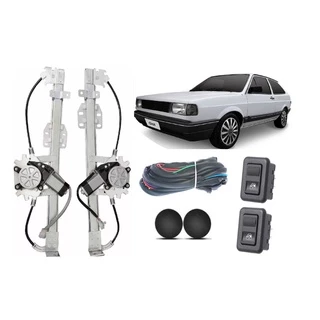 Kit Vidro Eletrico Gol Quadrado Parati Voyage Saveiro Quadrada facil Instalação