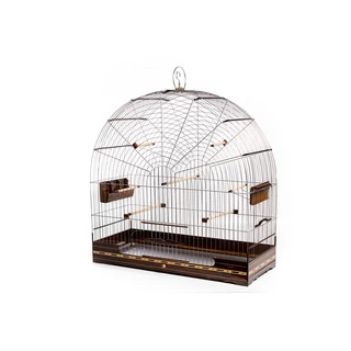 Gaiola Goiana Imbuia n4 Luxo Inox