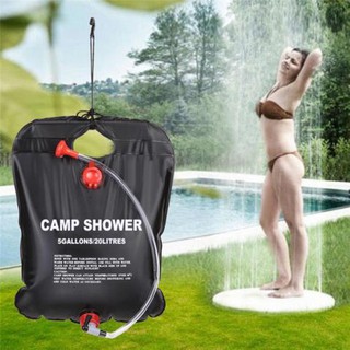 Bolsa Chuveiro Camping Ducha 20 Litros Portátil Agua Quente