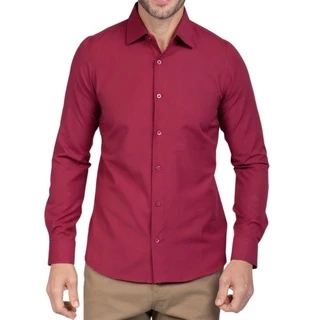 Camisa Camiseta Masculina Manga Longa Slim Fit Luxo Pronta Entrega Varias cores