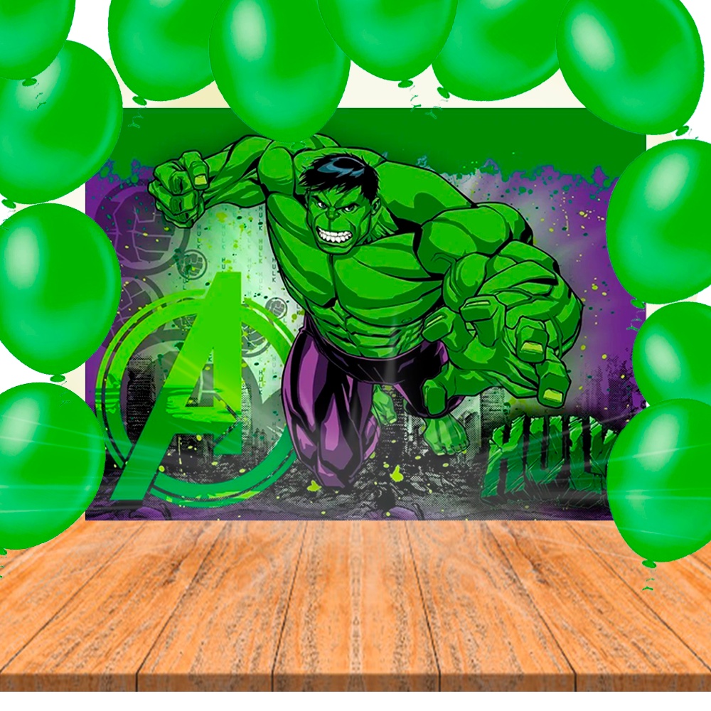 Kit Festa Fácil Hulk Decoração Aniversário