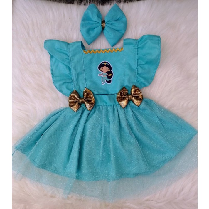 Alice Baby - Vestido Moana Baby Mod.2 PrintVIII