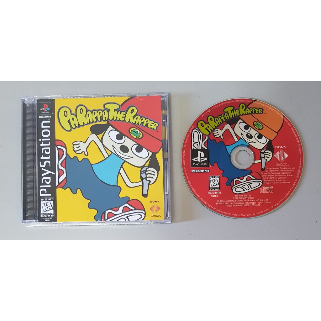 PS1 - Parappa the Rapper - MÍDIA PRETA | Shopee Brasil