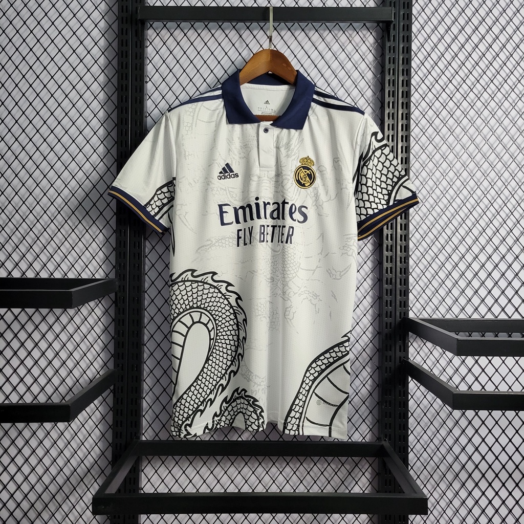 Camisa gola polo real 2024 madrid