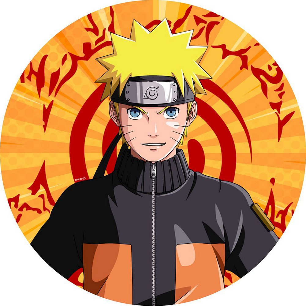 Painel Redondo Naruto Sublimado 1,50 X 1,50 c/elástico - Promoção - Foto  real - Poliéster - Elastano - Acabamento Perfeito