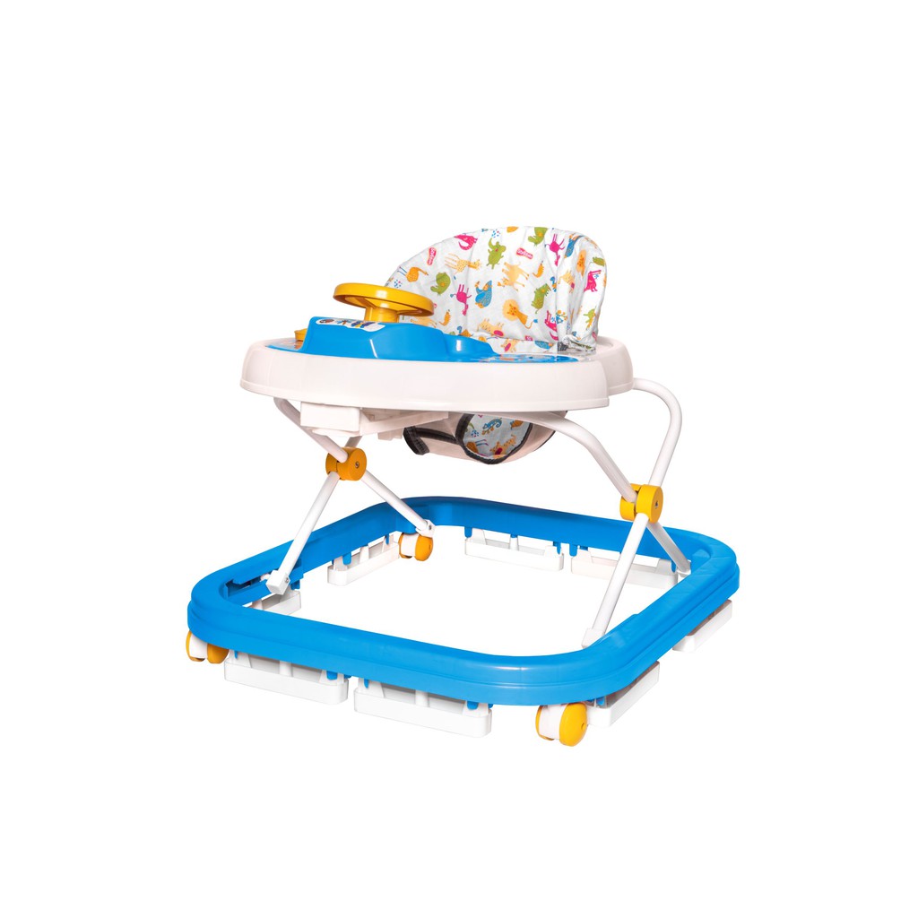 Andador Andaja Infantil Musical Bichinhos Azul - Styll Baby | Shopee Brasil