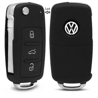 Chave canivete Vw G6 Jetta Gol Voyage Polo Fox 3 botões G7 (10)
