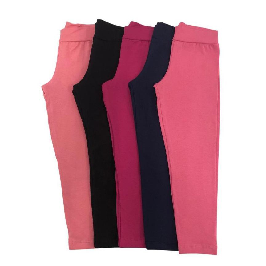 Calça Legging em Algodão - Girls Tamanho 7 a 14