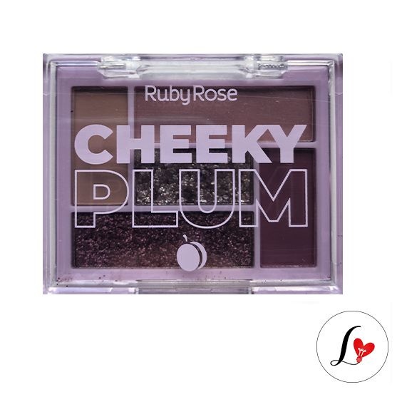 Paleta de sombras Such a Palette cor Cheeky Plum - Ruby Rose