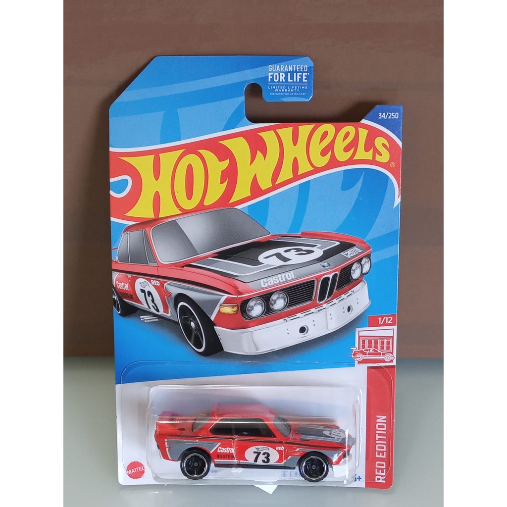 Hot Wheels Red Edition 73 BMW 3.0 CSL Race Car
