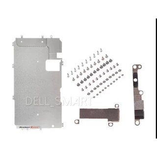 Kit Blindagem e Parafusos Display LCD iPhone 7 Plus câmera frontal e home