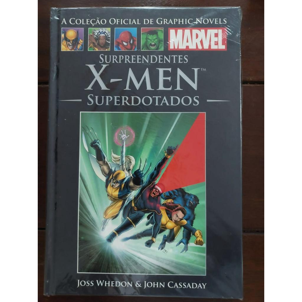 Coleção Oficial de Graphic Novels Marvel 36 e 37: Surpreendentes X-M