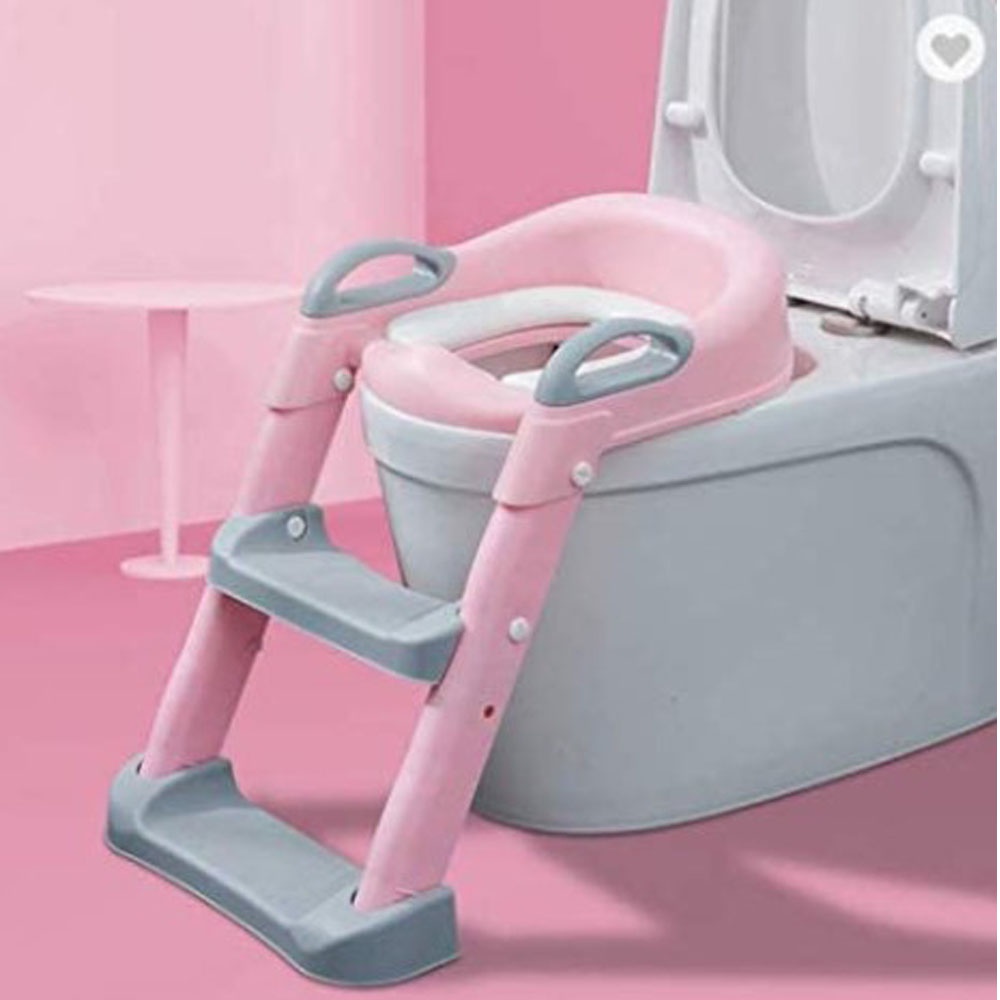 Assento Infantil Treinador De Banheiro 1-5 Anos Com Escada | Shopee Brasil