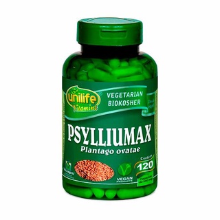 Psyllium Psylliumax Unilife 120 Cápsulas De 550mg | Shopee Brasil